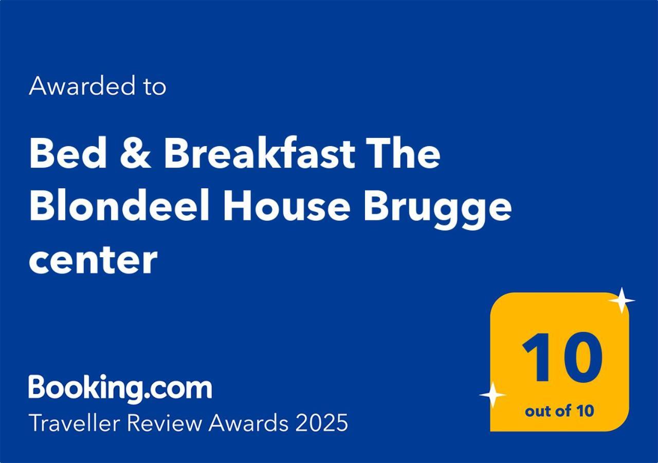 Bed & Breakfast The Blondeel House Brugge Center Bagian luar foto